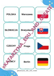 Memory - 3 w 1 - państo-stolica-flaga