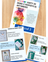 Karty pracy do E-booka na styczeń - ,,Bałwanek"