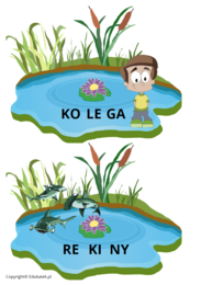 Sylabowe zabawy – nauka czytania