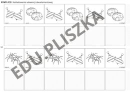Sekwencje i rymy z głoskami szumiącymi (cz, sz)