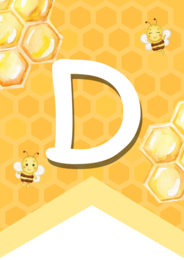 Światowy Dzień Pszczoły - girlanda