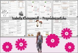 Zestaw kart pracy w pdf do całego działu „Wirusy, bakterie, grzyby. Porosty”. Biologia 5. Nowość 2024/2025.