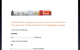 Powtórka przed egzaminem ósmoklasisty za 1 zł !!!- 2 strony zdań do przekształcenia+ KLUCZ