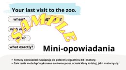 Mini-historyjki, A1, A2, B1, klasa 6, Brainy 6. Historyjki w czasie Past Simple