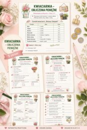 Kwiaciarnia – obliczenia pieniężne