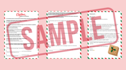 Egzamin 8-klasisty – CHRISTMAS BUNDLE 3 w  1 Świąteczne zestawy arkuszy do E8: reakcje, dialogi, czytanie, dopasowania, luki, transformacje, writing + klucz odpowiedzi! (Poziom A2–B1, Christmas Edition)