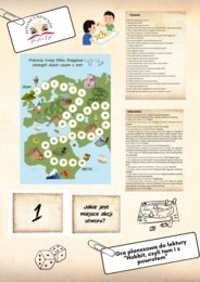 Gra planszowa "Hobbit", grywalizacja, praca z treścią lektury język polski