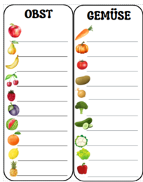 Zakładki - ściągawki - Wklejki do zeszytu z j. niemieckiego, napisz i sprawdź, zadanie typu: skończyłem/am, co teraz?