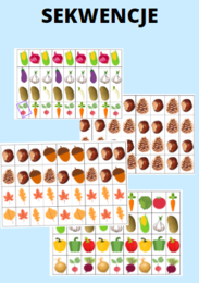 sekwencje - dary jesieni oraz warzywa