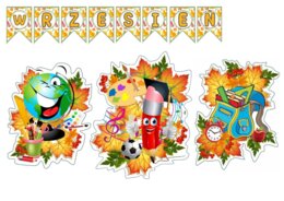 MEGA ZESTAW DEKORACJI DO SALI