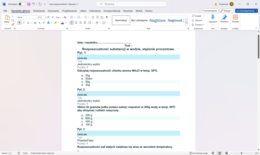Test - rozpuszczalność substancji stężenia procentowe