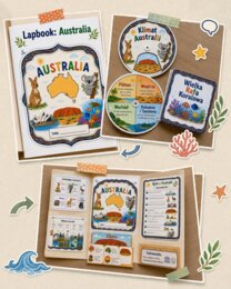 Lapbook. Australia.