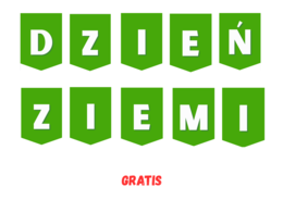 Pakiet na Światowy Dzień Ziemi - GAZETKA/ KARTA PRACY/ NAPIS GRATIS!