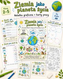 Notatka graficzna. Ziemia jako planeta życia