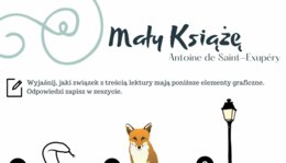 Mały Książę - ikony - zadanie egzaminacyjne