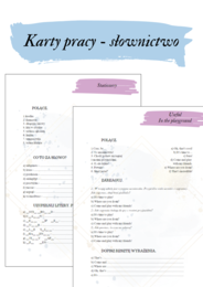 Brainy 4 unit 2 karty pracy słownictwo