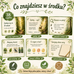 Prezentacja do lekcji. "O lasach". Wiersz ks. Jana Twardowskiego.