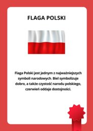 Święta Majowe, gazetki XXL, karty pracy