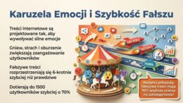 Manipulacja i dezinformacja w Internecie – przewodnik po cyfrowym teatrze informacji (gazetka szkolna / prezentacja)