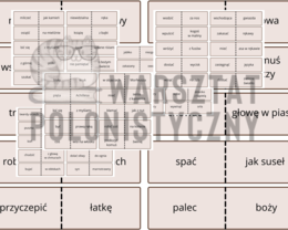 Frazeologiczne pary - 100 wyrażeń