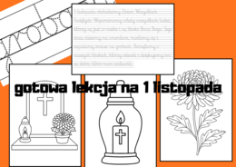 Dzień Wszystkich Świętych. Scenariusz zajęć z materiałami dla klas 1–3