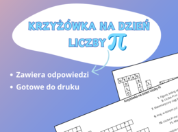Krzyżówka na Dzień Liczby Pi – Matematyczna zabawa! 🔢🎉