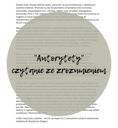 "Autorytety" czytanie ze zrozumieniem