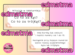 Prezentacja, teleturniej - Jaki to kąt? Jaki to trójkąt?