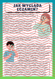 Przygotowanie do Egzaminu Ósmoklasisty - strategie, porady i techniki. Gazetka.