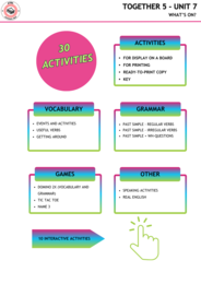Together 5 Unit 7 - materiały dodatkowe