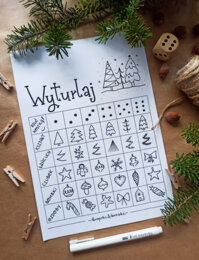 Boże Narodzenie - gra "WYTURLAJ CHOINKĘ"