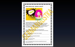 Mowa zależna - Reported Speech czyli plotkary w akcji- ćwiczenie do uzupełnienia+ wskazówki gramatyczne z przykładami