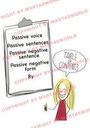 DRAWN TO GRAMMAR – PASSIVE VOICE - STRONA BIERNA
