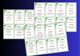 Gra – Ja mam… Kto ma…? – LEKTURY – klasy 4-8 – EGZAMIN – powtórka – 168 szt. - ZESTAW