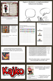 Metoda stacji zadaniowych Jak zwiększyć zaangażowanie uczniów na lekcjach poświęconych lekturze ,,Kajko i Kokosz. Szkoła latania"?