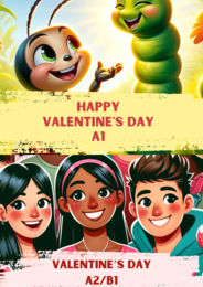 Zestaw VALENTINE'S DAY A1+A2/B1 Walentynki Gotowa Lekcja