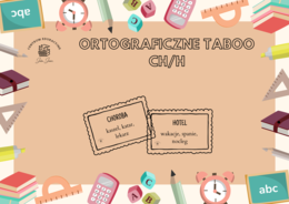 Ortograficzne Taboo- CH/H