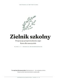 Zielnik szkolny – klasy 1-3 | przyroda
