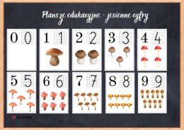 JESIENNE CYFRY ZESTAW