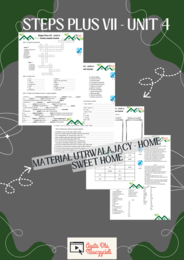 Steps Plus VII – unit 4 – zestaw kart pracy + wordwall