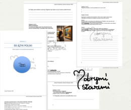 1. Arkusz E8 z języka polskiego - zgodny z nową podstawą programową