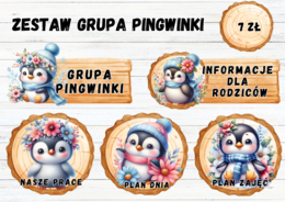 ZESTAW GRUPOWY GRUPA "PINGWINKI"