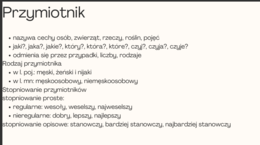 Prezentacja w pdf części mowy