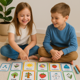 Pory roku – zestaw 40 kart obrazkowych