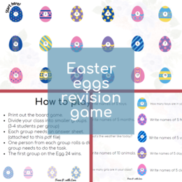 Easter eggs - revision game