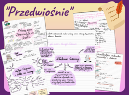 "Przedwiośnie" - notatka