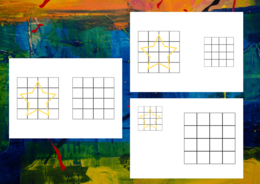 Przerysuj - pomniejsz - powiększ: 16-elementów