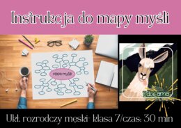 Instrukcja do mapy myśli - Układ rozrodczy męski - BIOLOGIA - klasa 7