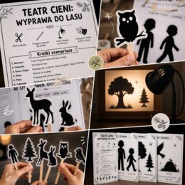 Teatr cieni. Wyprawa do lasu