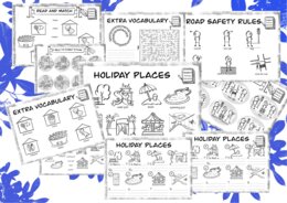 TIGER & FRIENDS 2 Unit 6 Holiday places Road safety rules